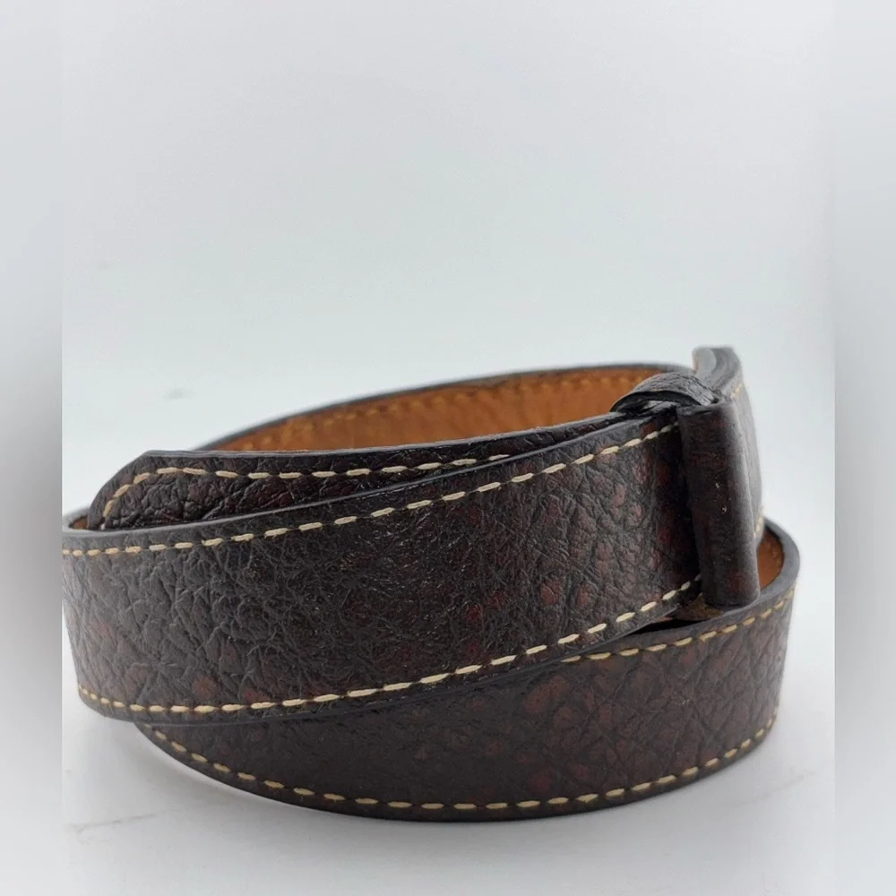 VINTAGE TONY LAMA Belt 36 Brown Cowhide leather Western Cowboy Rodeo​​